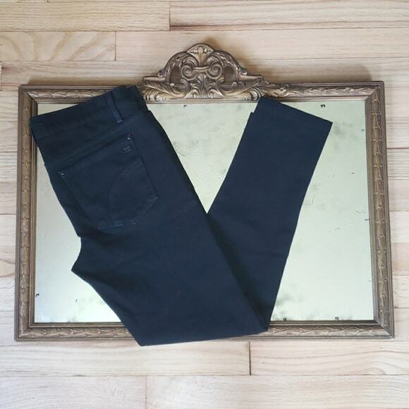 Joe's Jeans Women's Provacoteur Bootcut Jeans Gothic Size 27 Black Stretch - Picture 1 of 7